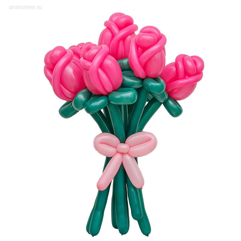 Как сделать цветок из шариков в подарок – удивляем родных и близких